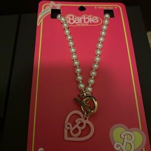 Barbie the movie necklace